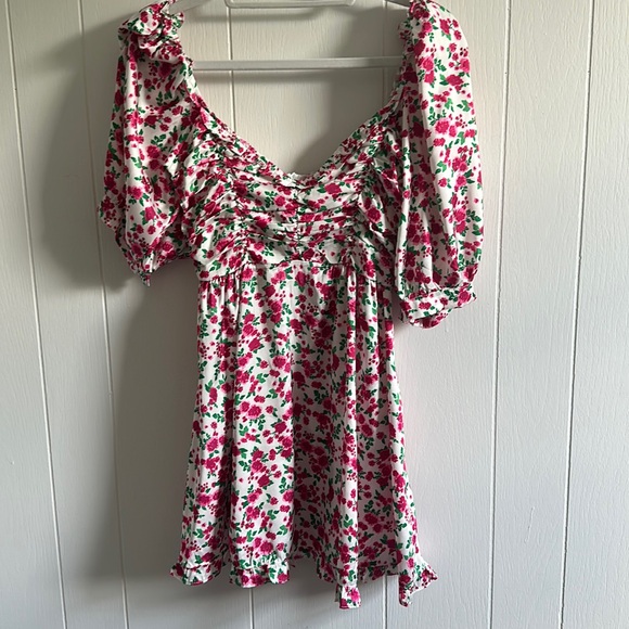 Floral Mini Dress - Picture 1 of 2
